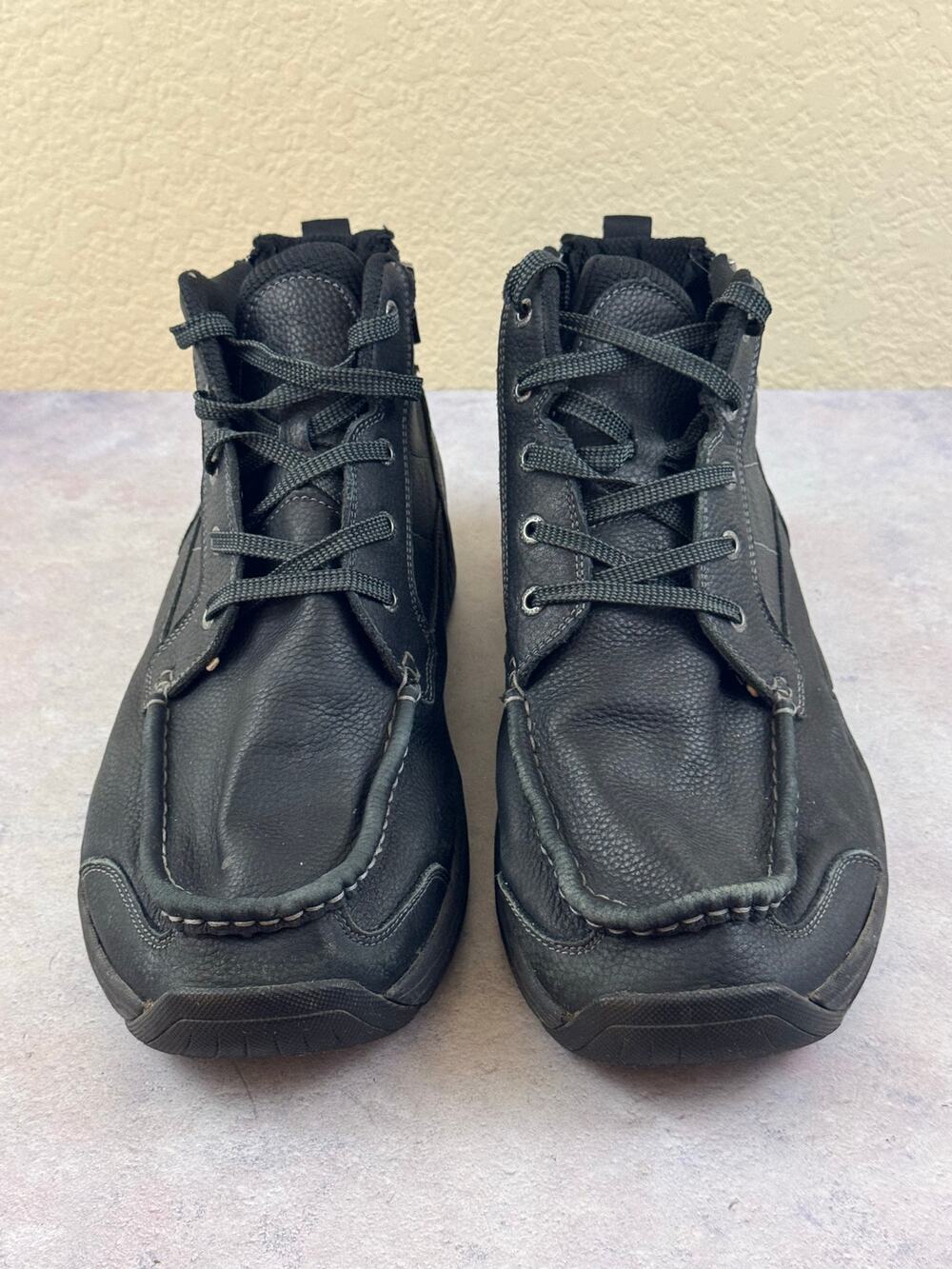 Orthofeet Ranger 483 Slip Resistant Mens SZ 13 2E WIDE Heel Zipper Comfort Boots